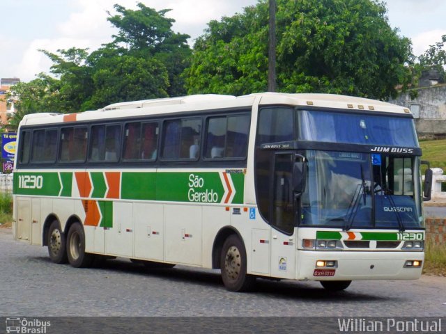 Cia. São Geraldo de Viação 11230 na cidade de Palmares, Pernambuco, Brasil, por Willian Pontual. Número da foto: #730644.