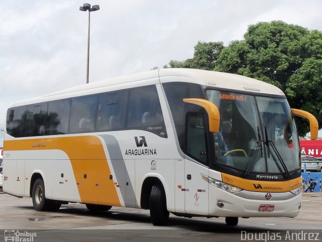 Viação Araguarina 11011 na cidade de Goiânia, Goiás, Brasil, por Douglas Andrez. Número da foto: #729194.
