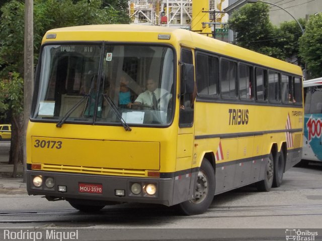 Viação Itapemirim 30173 na cidade de Rio de Janeiro, Rio de Janeiro, Brasil, por Rodrigo Miguel. ID da foto: 729173.