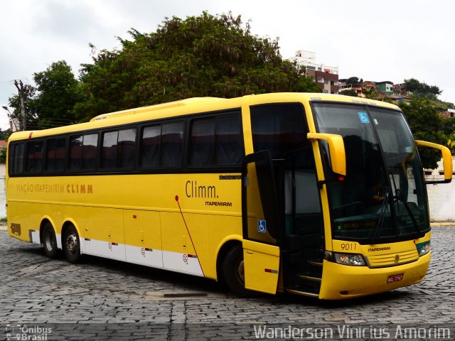 Viação Itapemirim 9011 na cidade de Ipatinga, Minas Gerais, Brasil, por Wanderson Vinícius Amorim. ID da foto: 730199.