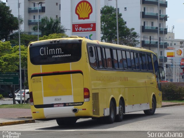 Viação Itapemirim 8069 na cidade de Sorocaba, São Paulo, Brasil, por Elias  Junior. Número da foto: #730137.
