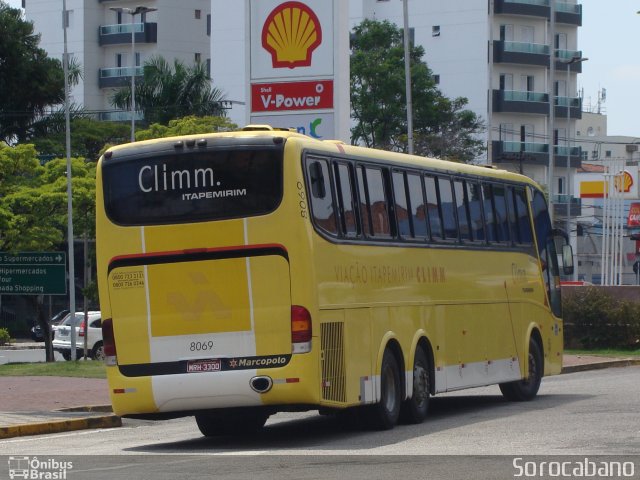 Viação Itapemirim 8069 na cidade de Sorocaba, São Paulo, Brasil, por Elias  Junior. ID da foto: 730137.