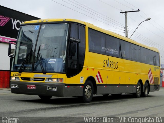 Viação Itapemirim 44801 na cidade de Vitória da Conquista, Bahia, Brasil, por Welder Dias. ID da foto: 697565.