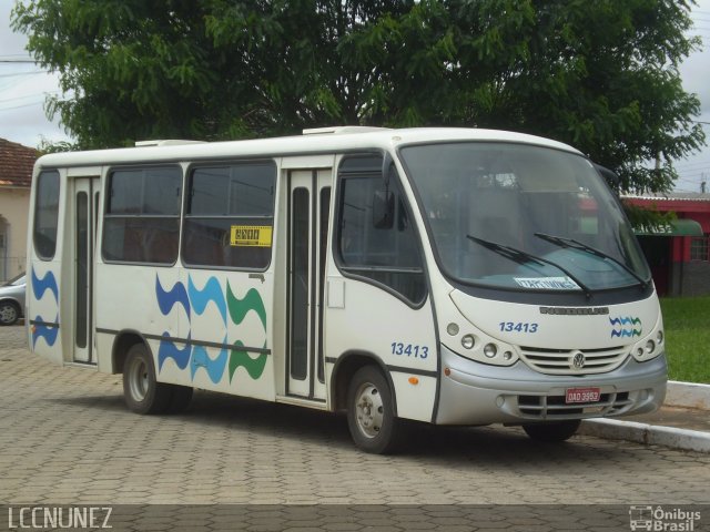 Viação Piracema de Transportes 13413 na cidade de São Miguel Arcanjo, São Paulo, Brasil, por Luis Nunez. Número da foto: #697373.