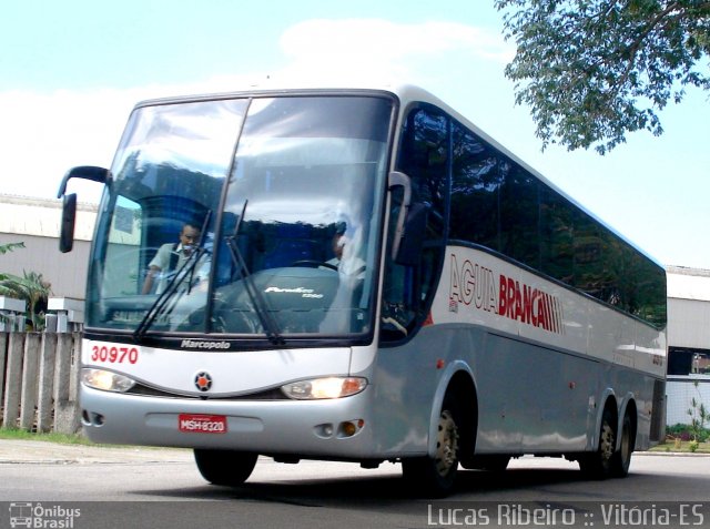 Viação Águia Branca 30970 na cidade de Vitória, Espírito Santo, Brasil, por Lucas  Ribeiro. ID da foto: 731723.