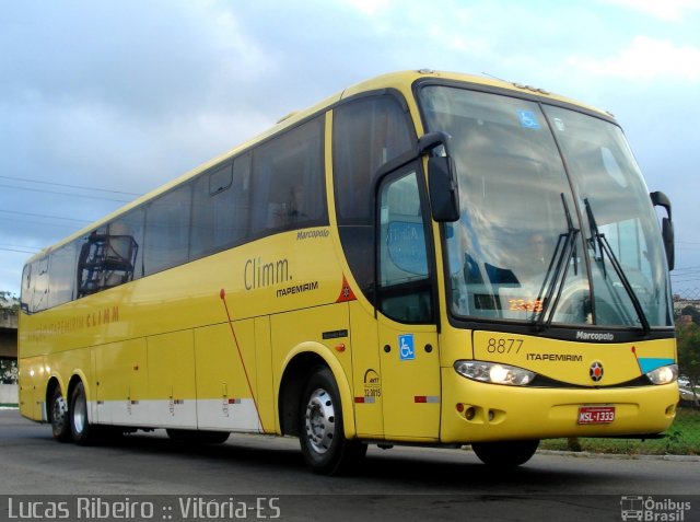 Viação Itapemirim 8877 na cidade de Vitória, Espírito Santo, Brasil, por Lucas  Ribeiro. ID da foto: 731527.