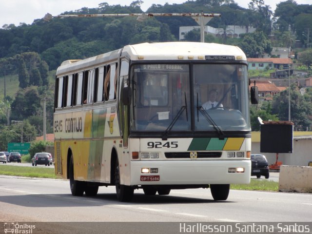 Empresa Gontijo de Transportes 9245 na cidade de Atibaia, São Paulo, Brasil, por Harllesson Santana Santos. ID da foto: 732392.