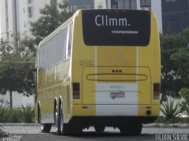 Viação Itapemirim 44067 na cidade de Campina Grande, Paraíba, Brasil, por Ruan Silva. Número da foto: #733212.