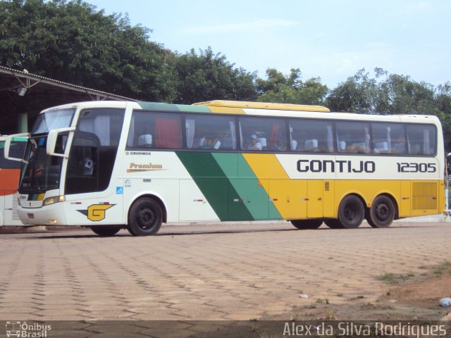 Empresa Gontijo de Transportes 12305 na cidade de Porto Velho, Rondônia, Brasil, por Alex da Silva Rodrigues. Número da foto: #734569.