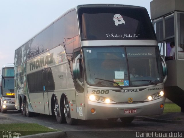 Transportes Thomaz 2000 na cidade de Florianópolis, Santa Catarina, Brasil, por Daniel Guardiola. Número da foto: #734357.