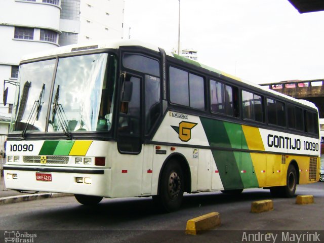 Empresa Gontijo de Transportes 10090 na cidade de Belo Horizonte, Minas Gerais, Brasil, por Andrey Gustavo. ID da foto: 732594.