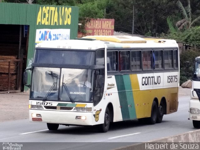 Empresa Gontijo de Transportes 15875 na cidade de Belo Horizonte, Minas Gerais, Brasil, por Herbert de Souza. ID da foto: 734220.