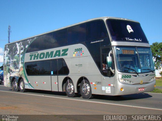 Transportes Thomaz 2000 na cidade de Tatuí, São Paulo, Brasil, por EDUARDO - SOROCABUS. Número da foto: #735707.