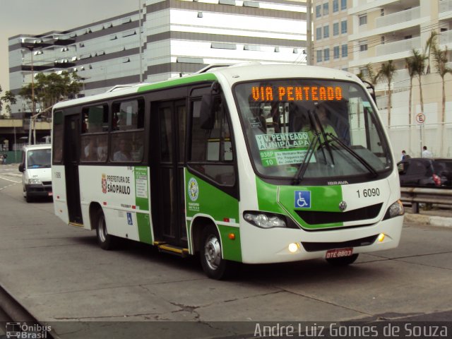 Transcooper > Norte Buss 1 6090 na cidade de São Paulo, São Paulo, Brasil, por André Luiz Gomes de Souza. Número da foto: #736149.
