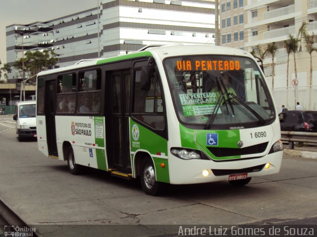 Transcooper > Norte Buss 1 6090 na cidade de São Paulo, São Paulo, Brasil, por André Luiz Gomes de Souza. ID da foto: 736149.