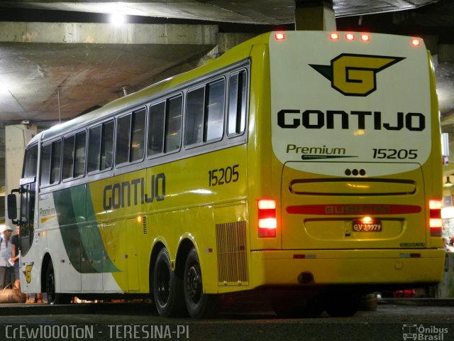 Empresa Gontijo de Transportes 15205 na cidade de Teresina, Piauí, Brasil, por Clemilton Rodrigues . ID da foto: 734760.