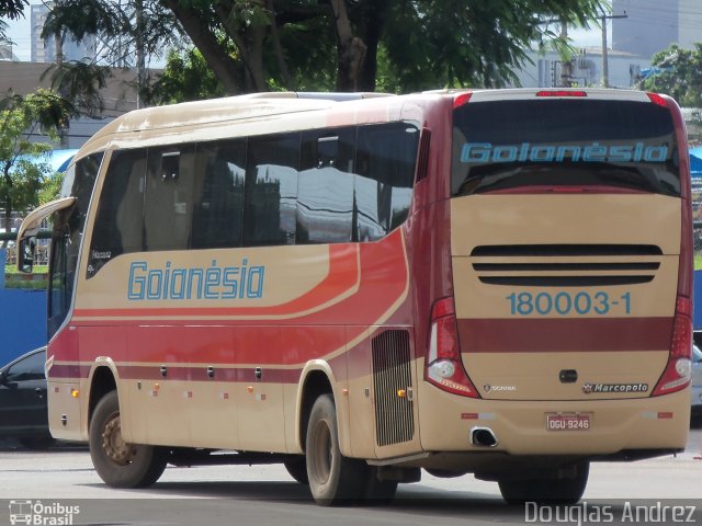 Auto Viação Goianésia 180003-1 na cidade de Goiânia, Goiás, Brasil, por Douglas Andrez. Número da foto: #735345.