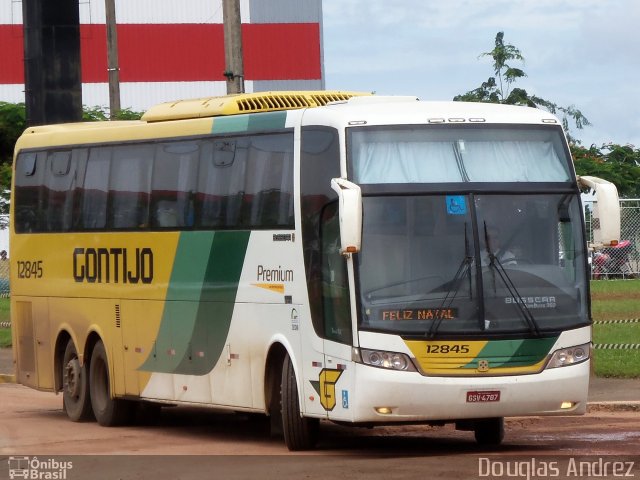 Empresa Gontijo de Transportes 12845 na cidade de Goiânia, Goiás, Brasil, por Douglas Andrez. Número da foto: #734890.
