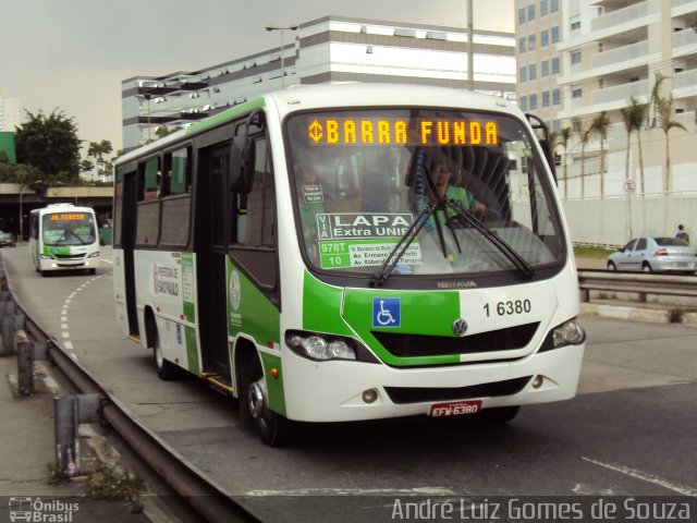 Transcooper > Norte Buss 1 6380 na cidade de São Paulo, São Paulo, Brasil, por André Luiz Gomes de Souza. Número da foto: #736131.