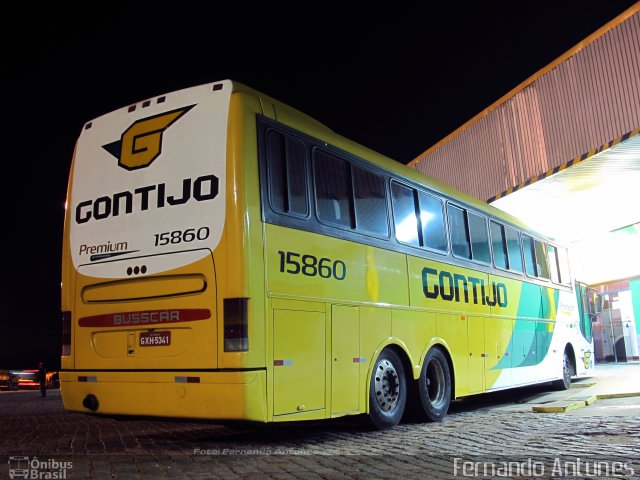 Empresa Gontijo de Transportes 15860 na cidade de Camanducaia, Minas Gerais, Brasil, por Fernando Antunes. Número da foto: #736346.
