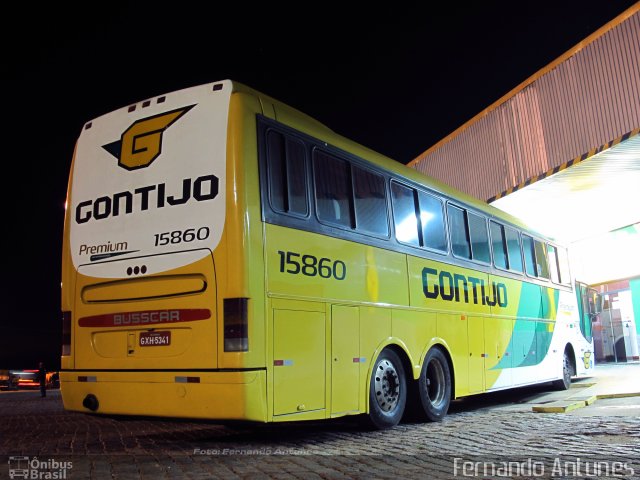 Empresa Gontijo de Transportes 15860 na cidade de Camanducaia, Minas Gerais, Brasil, por Fernando Antunes. ID da foto: 736346.