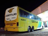 Empresa Gontijo de Transportes 15860 na cidade de Camanducaia, Minas Gerais, Brasil, por Fernando Antunes. Número da foto: #:id.
