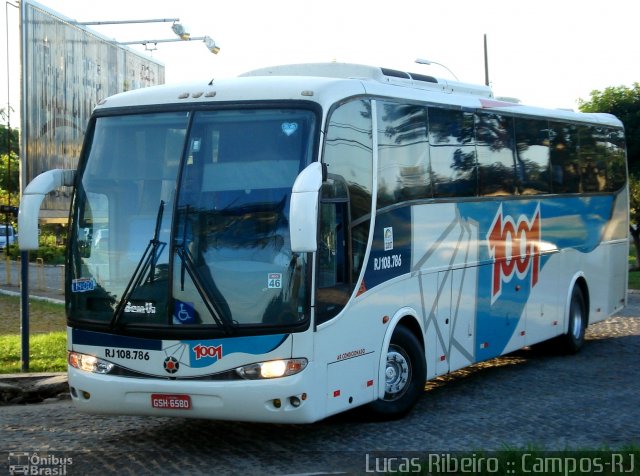 Auto Viação 1001 RJ 108.786 na cidade de Campos dos Goytacazes, Rio de Janeiro, Brasil, por Lucas  Ribeiro. Número da foto: #737501.