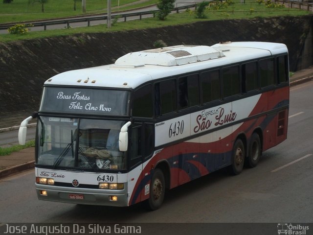Expresso São Luiz 6430 na cidade de Candangolândia, Distrito Federal, Brasil, por José Augusto da Silva Gama. Número da foto: #737851.