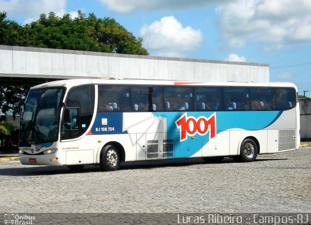 Auto Viação 1001 RJ 108.754 na cidade de Campos dos Goytacazes, Rio de Janeiro, Brasil, por Lucas  Ribeiro. ID da foto: 737507.