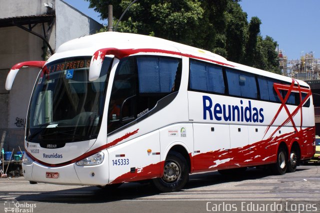 Empresa Reunidas Paulista de Transportes 145333 na cidade de Rio de Janeiro, Rio de Janeiro, Brasil, por Carlos Eduardo Lopes. ID da foto: 736773.