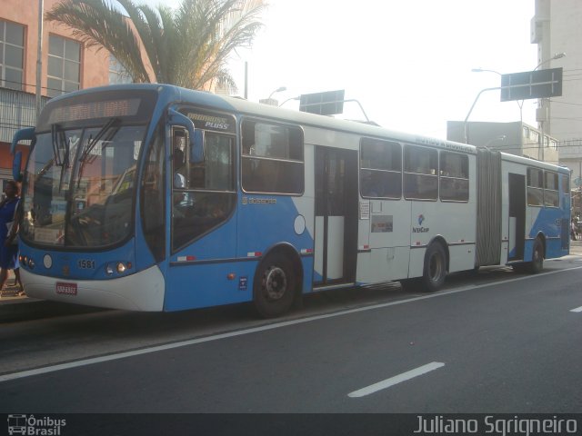 VB Transportes e Turismo 1581 na cidade de Campinas, São Paulo, Brasil, por Juliano Sgrigneiro. ID da foto: 736729.