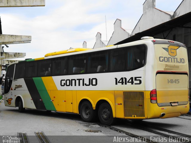 Empresa Gontijo de Transportes 14145 na cidade de Rio de Janeiro, Rio de Janeiro, Brasil, por Alexsandro  Farias Barros. Número da foto: #736360.