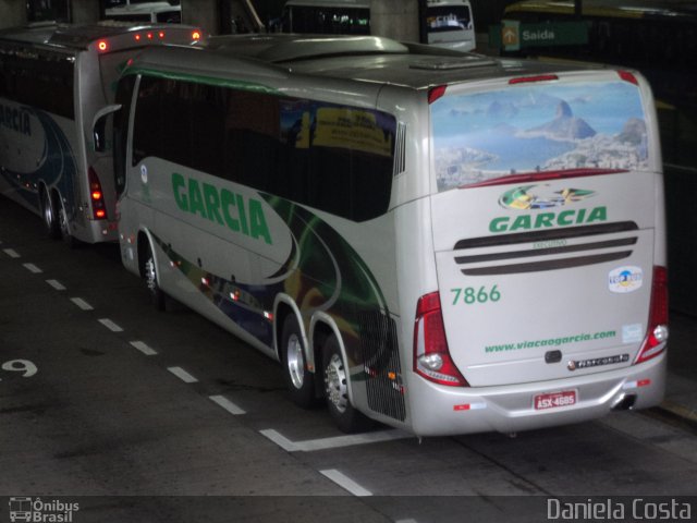 Viação Garcia 7866 na cidade de São Paulo, São Paulo, Brasil, por Daniela Costa. Número da foto: #736358.