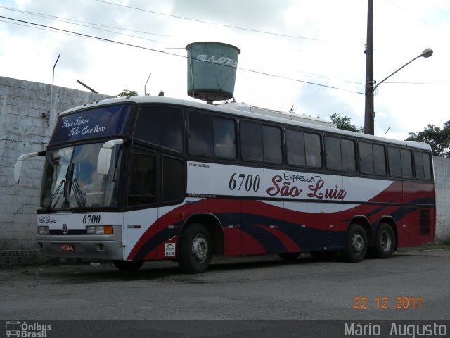 Expresso São Luiz 6700 na cidade de Recife, Pernambuco, Brasil, por Mário  Augusto. Número da foto: #736355.