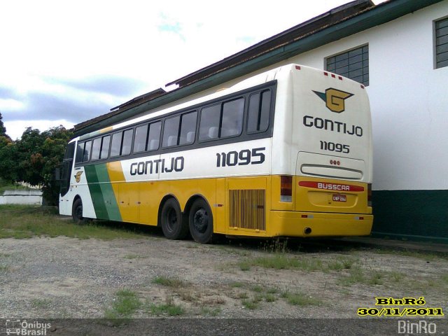 Empresa Gontijo de Transportes 11095 na cidade de Nanuque, Minas Gerais, Brasil, por Robson Souza. Número da foto: #737092.