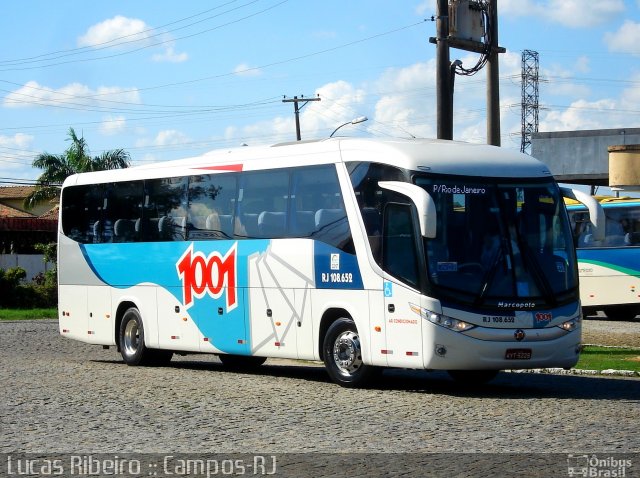 Auto Viação 1001 RJ 108.652 na cidade de Campos dos Goytacazes, Rio de Janeiro, Brasil, por Lucas  Ribeiro. Número da foto: #737535.