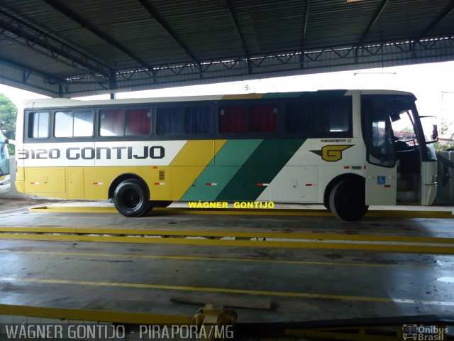 Empresa Gontijo de Transportes 3120 na cidade de Pirapora, Minas Gerais, Brasil, por Wagner Gontijo Várzea da Palma-mg. ID da foto: 739755.