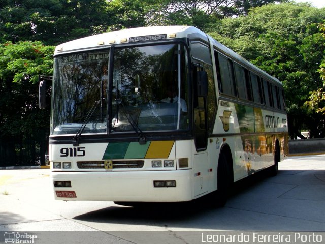 Empresa Gontijo de Transportes 9115 na cidade de São Paulo, São Paulo, Brasil, por Leonardo Ferreira Porto. Número da foto: #739252.