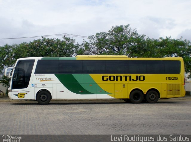 Empresa Gontijo de Transportes 11525 na cidade de Vitória da Conquista, Bahia, Brasil, por Levi Rodrigues dos Santos. Número da foto: #740405.