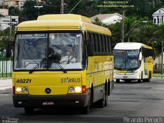 Viação Itapemirim 40221 na cidade de Vitória, Espírito Santo, Brasil, por Ricardo Peruch. ID da foto: 739709.