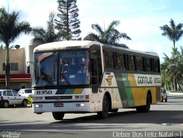 Empresa Gontijo de Transportes 8350 na cidade de Vitória da Conquista, Bahia, Brasil, por Cleber Bus. ID da foto: 739929.