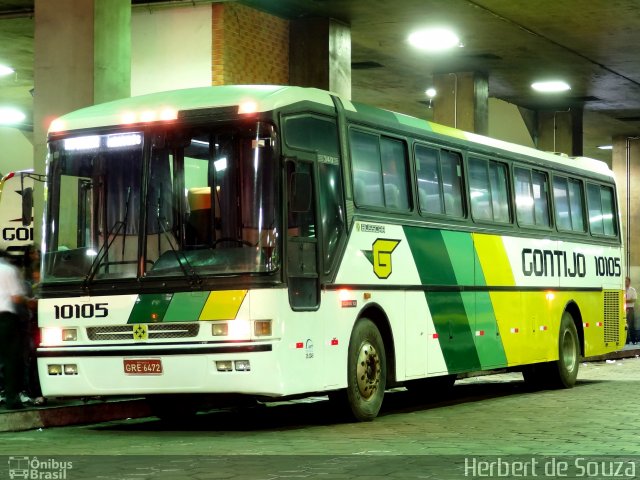 Empresa Gontijo de Transportes 10105 na cidade de Belo Horizonte, Minas Gerais, Brasil, por Herbert de Souza. ID da foto: 740425.