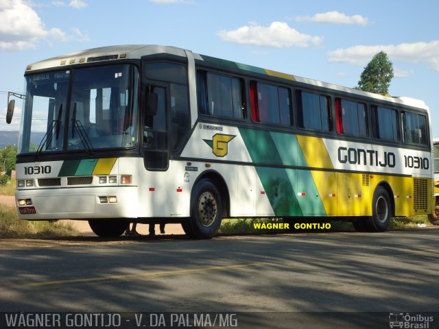 Empresa Gontijo de Transportes 10310 na cidade de Várzea da Palma, Minas Gerais, Brasil, por Wagner Gontijo Várzea da Palma-mg. ID da foto: 739723.