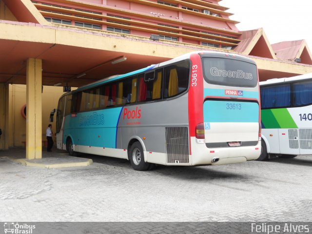 Empresa de Ônibus Nossa Senhora da Penha 33613 na cidade de Pelotas, Rio Grande do Sul, Brasil, por Felipe Alves. Número da foto: #740537.