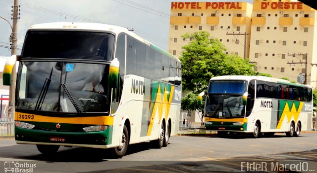 Viação Motta 30293 na cidade de Presidente Prudente, São Paulo, Brasil, por Elder Macedo. . . . Número da foto: #740432.