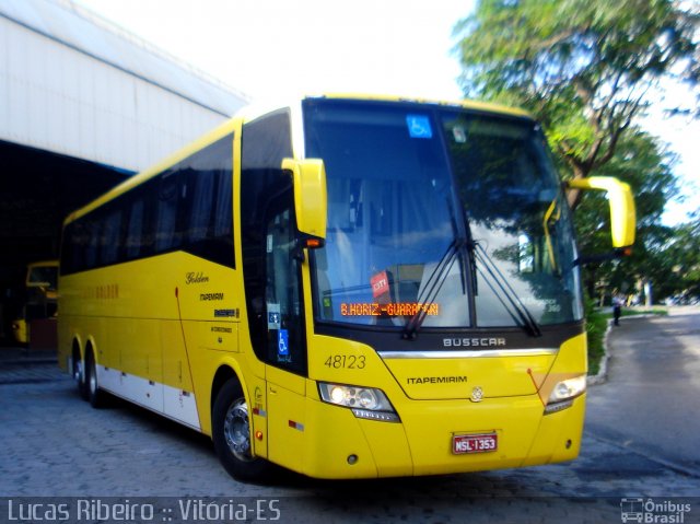 Viação Itapemirim 48123 na cidade de Vitória, Espírito Santo, Brasil, por Lucas  Ribeiro. Número da foto: #739930.