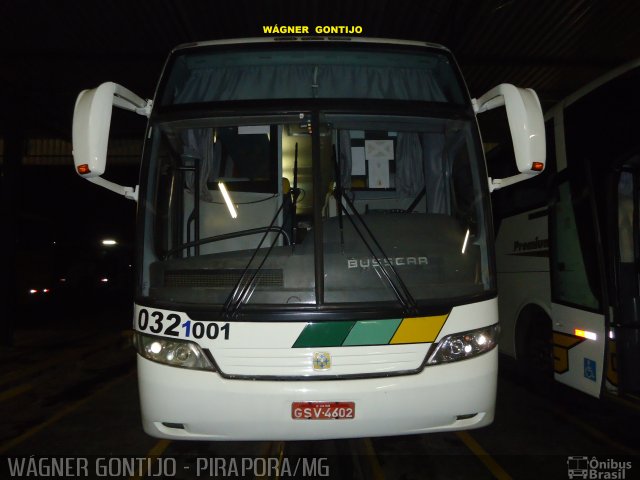 Empresa Gontijo de Transportes 0321001 na cidade de Pirapora, Minas Gerais, Brasil, por Wagner Gontijo Várzea da Palma-mg. Número da foto: #739379.