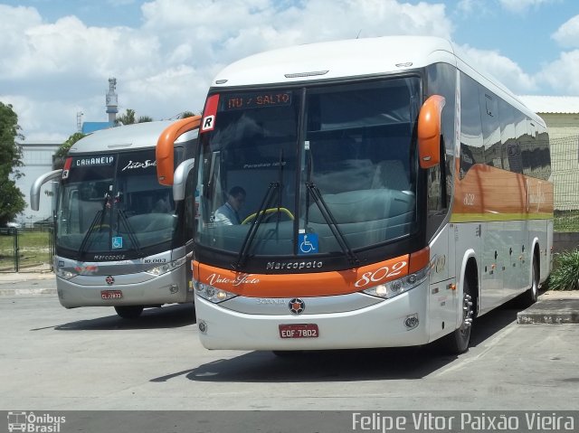 Viação Vale do Tietê 802 na cidade de São Paulo, São Paulo, Brasil, por Felipe Vitor Paixão Vieira. Número da foto: #739984.
