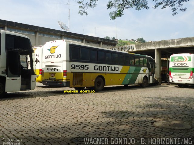 Empresa Gontijo de Transportes 9595 na cidade de Belo Horizonte, Minas Gerais, Brasil, por Wagner Gontijo Várzea da Palma-mg. ID da foto: 739606.