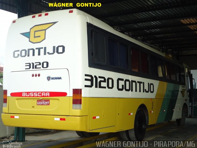 Empresa Gontijo de Transportes 3120 na cidade de Pirapora, Minas Gerais, Brasil, por Wagner Gontijo Várzea da Palma-mg. ID da foto: 739736.